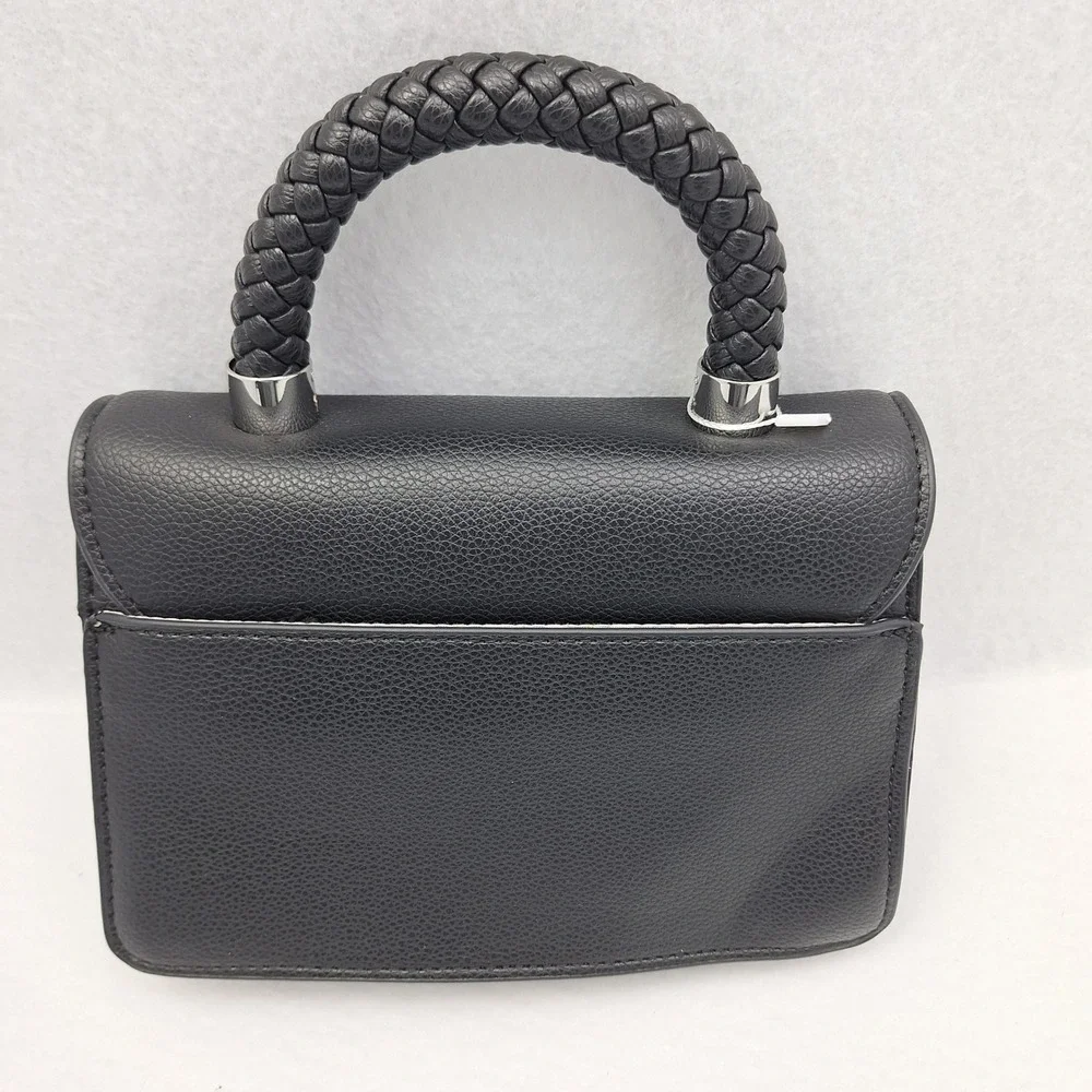 Christian Lacroix‎ Jardin Crossbody Bag Black Braided Handle